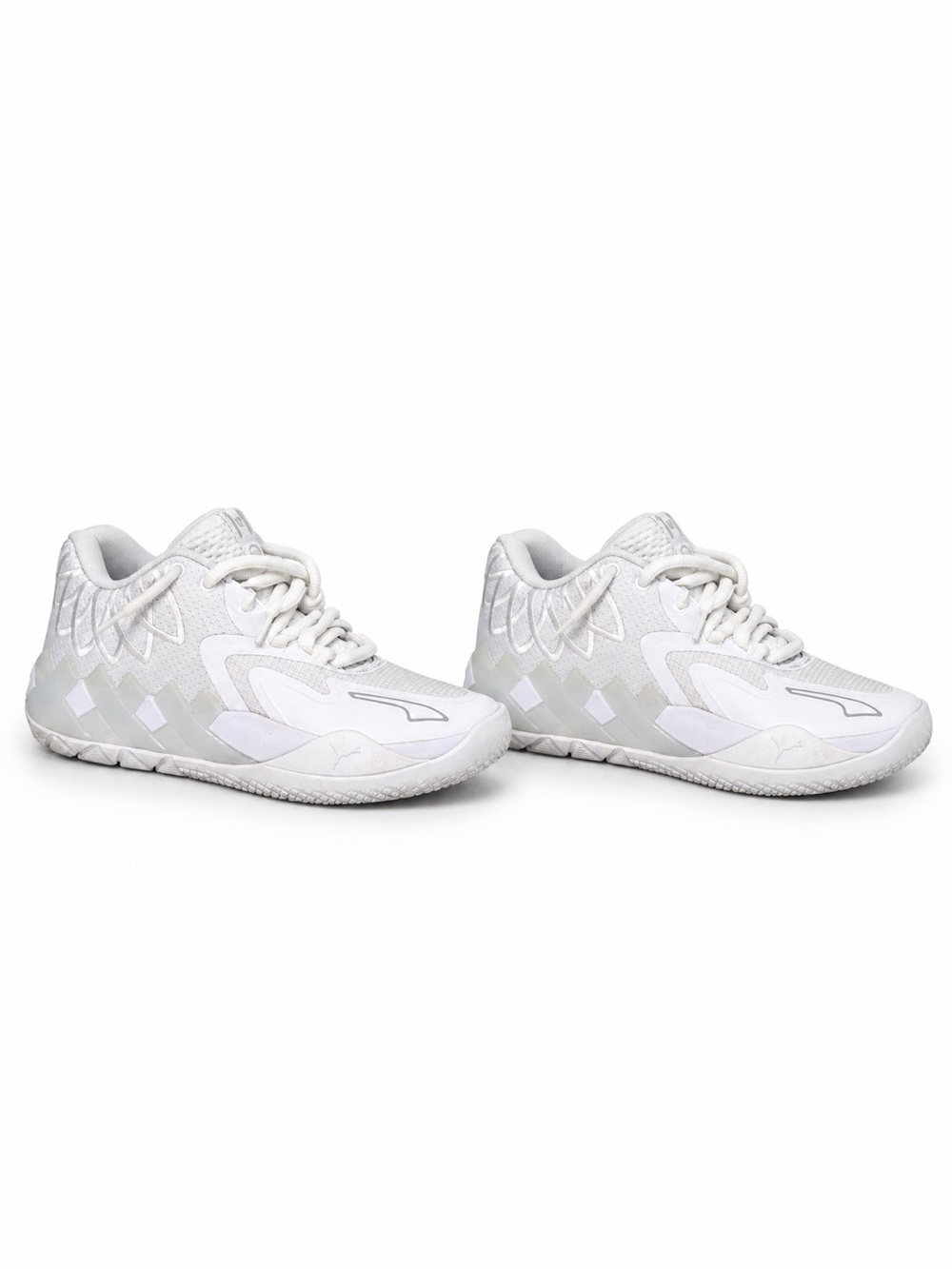 PUMA LaMelo Ball MB.01 Lo Triple White – 5.5Y / Women’s 7